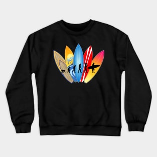 Surfer Evolution Crewneck Sweatshirt